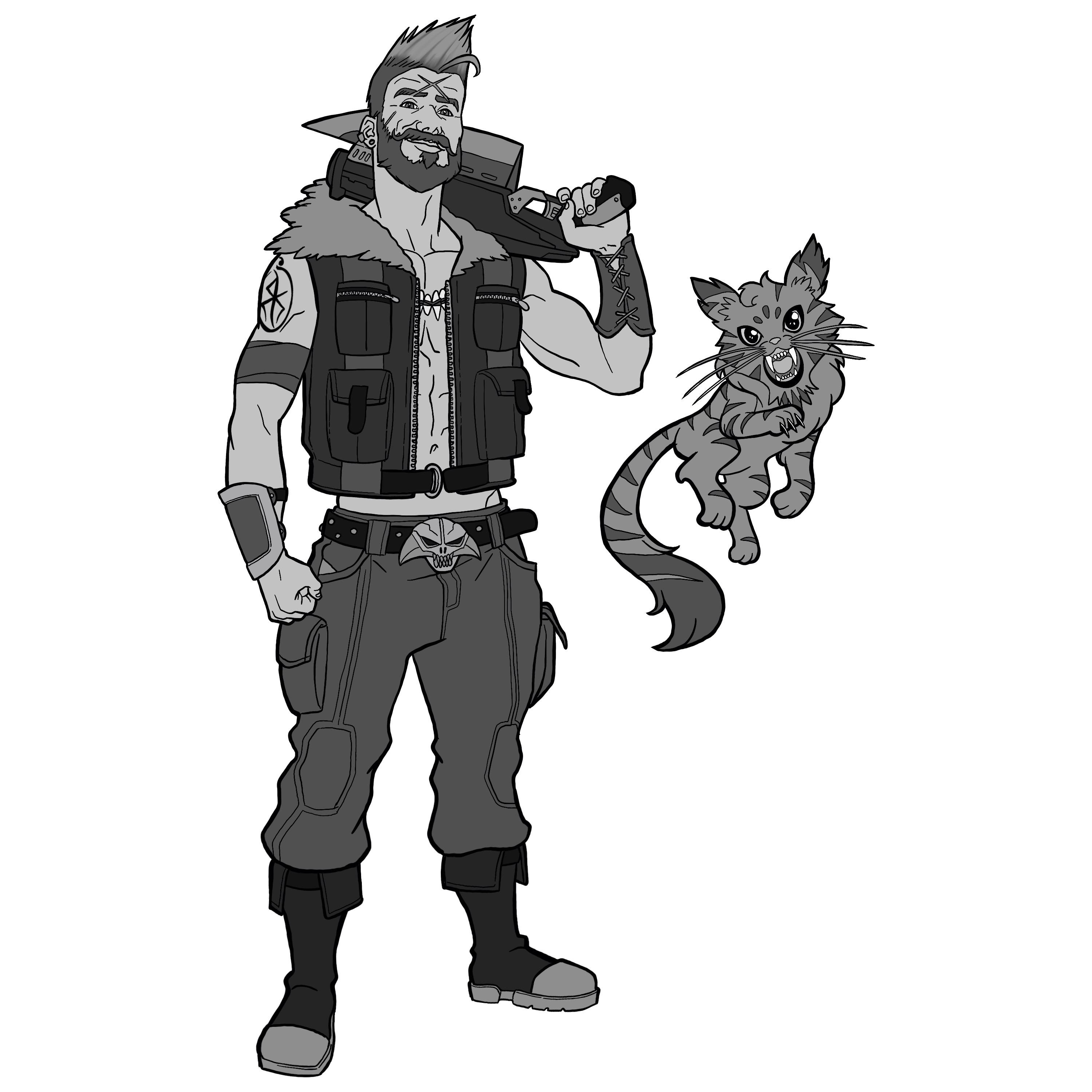 Protector Character Concept